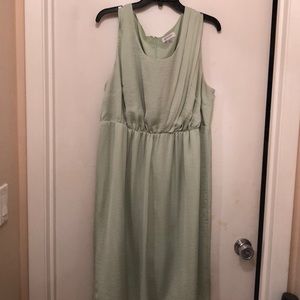Light Green sleeveless dress by Avenue